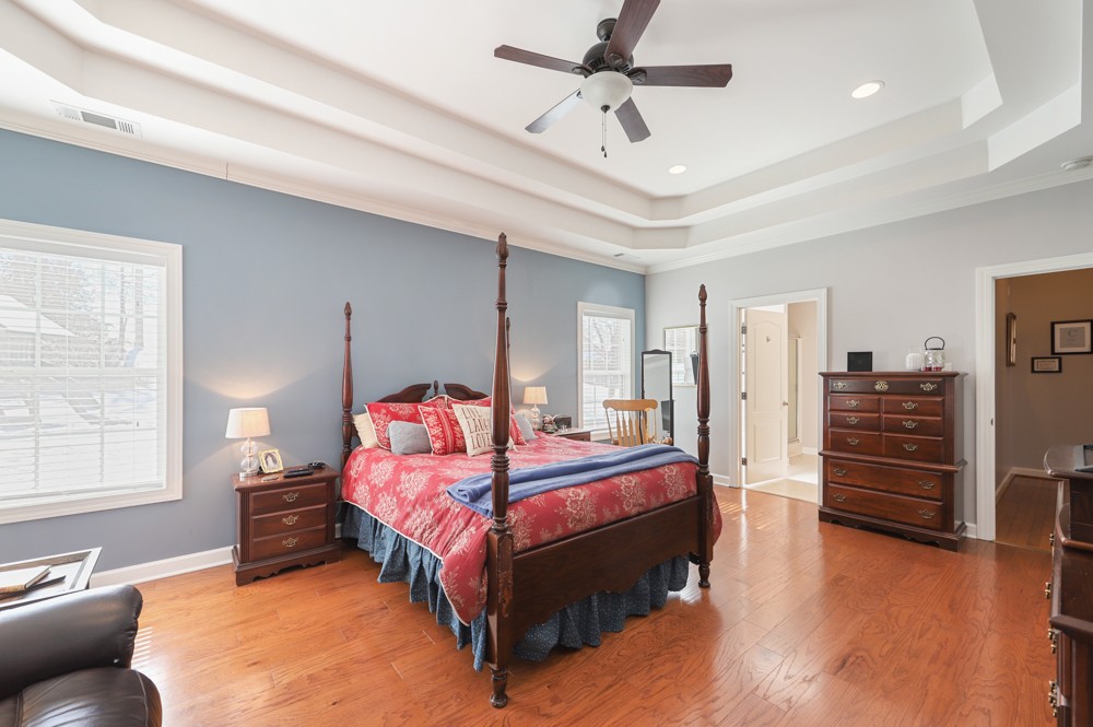 706 Deer Ridge Lane Lebanon, TN 37087 - Photo 13 of 29 a bedroom with bed and wooden floor