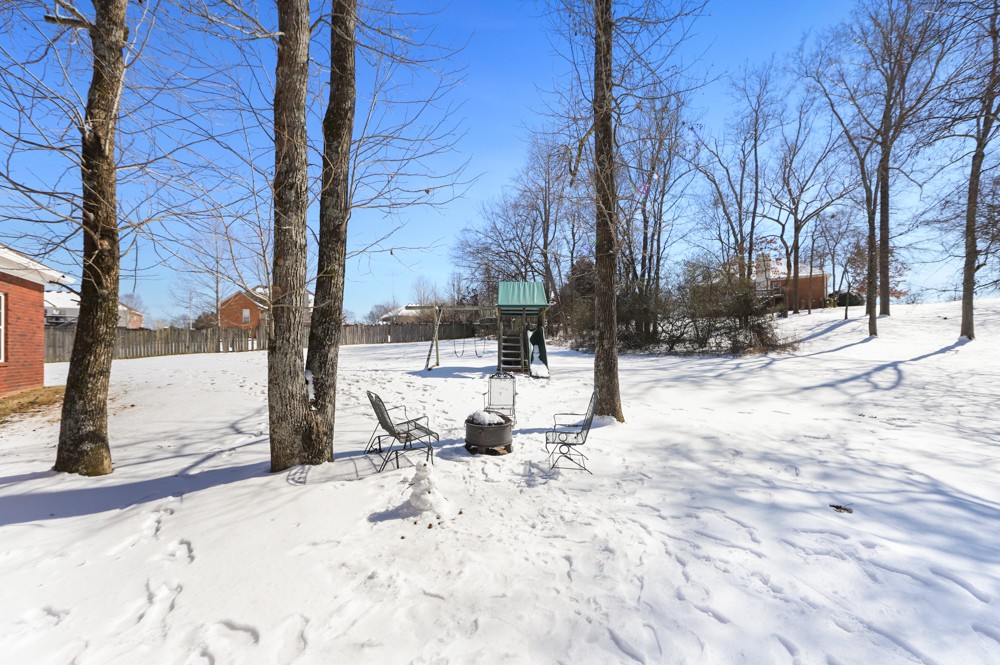 706 Deer Ridge Lane Lebanon, TN 37087 - Photo 25 of 29 a view of snow on the side of a road