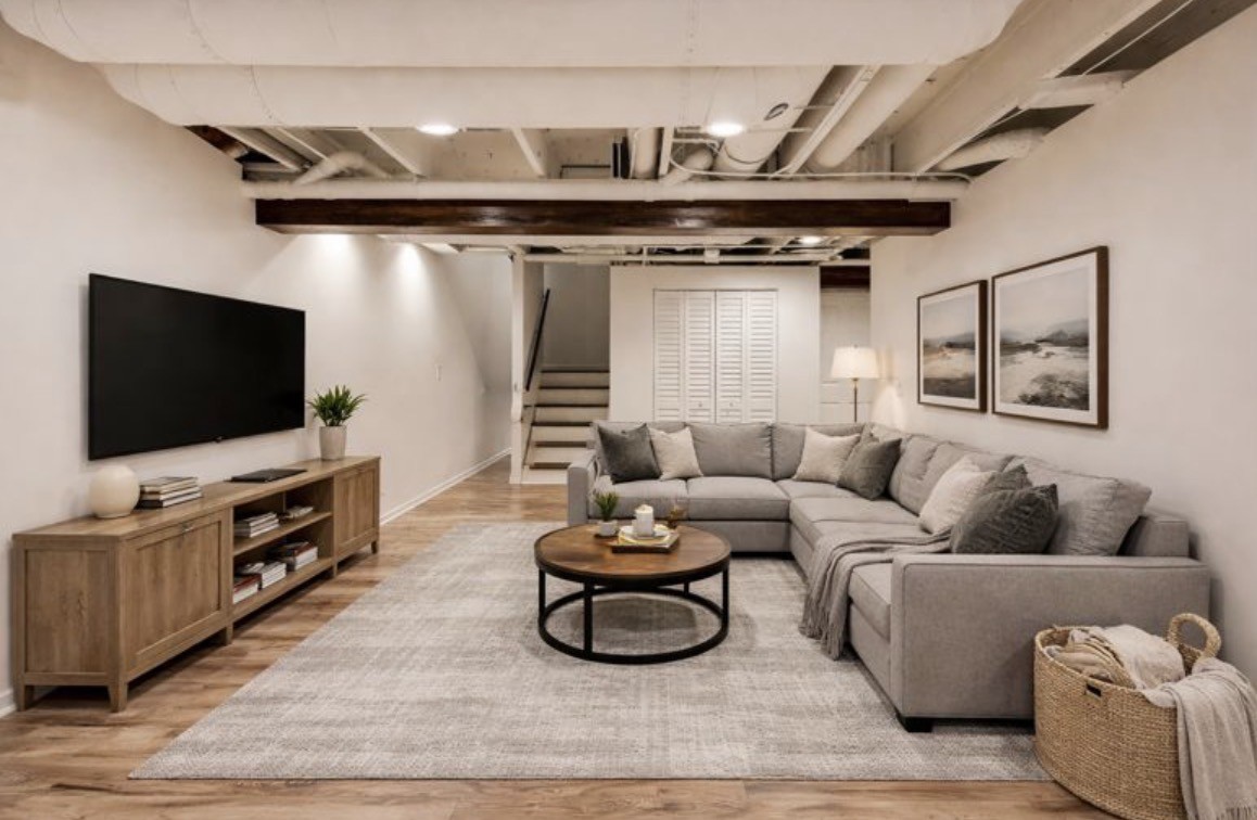4 Haverton Court Streamwood, IL 60107 - Photo 26 of 30 a living room with furniture and a flat screen tv