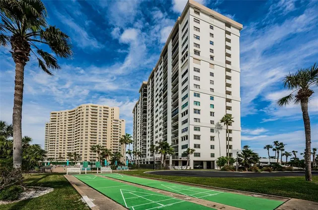 front view of a multi story building