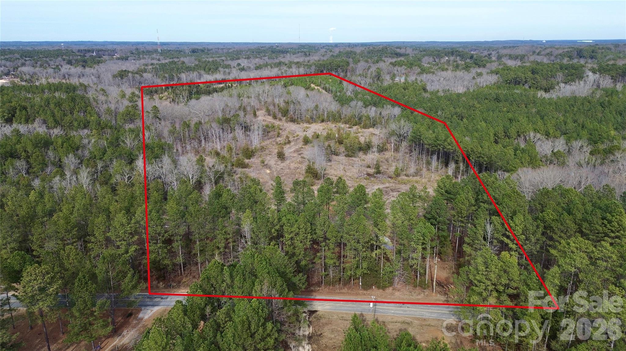 625 Skyline Drive Chester, SC 29706 - Photo 6 of 8 a view of a dry yard with lots of green space