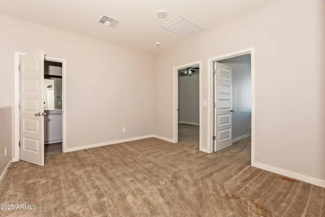 a view of empty room