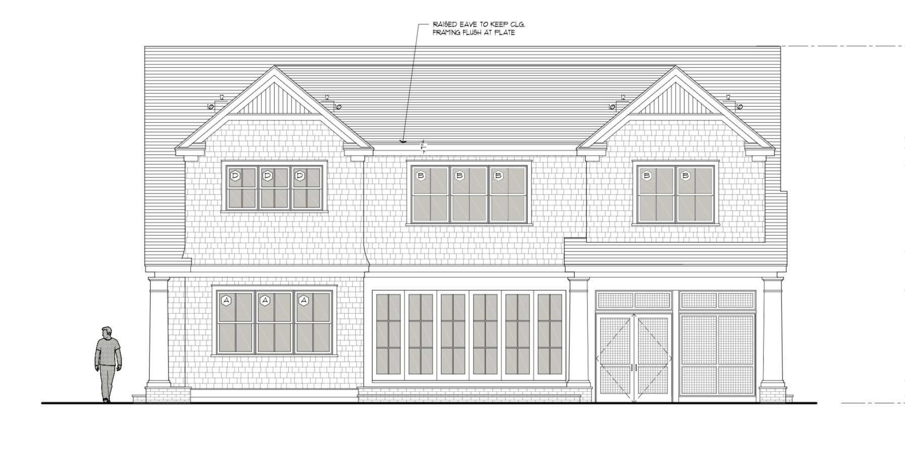 230 Barcliff Avenue Chatham, MA 02633 - Photo 4 of 10 a black and white photo of a living room