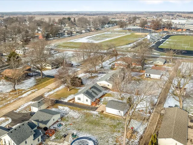 a view of a city with an ocean