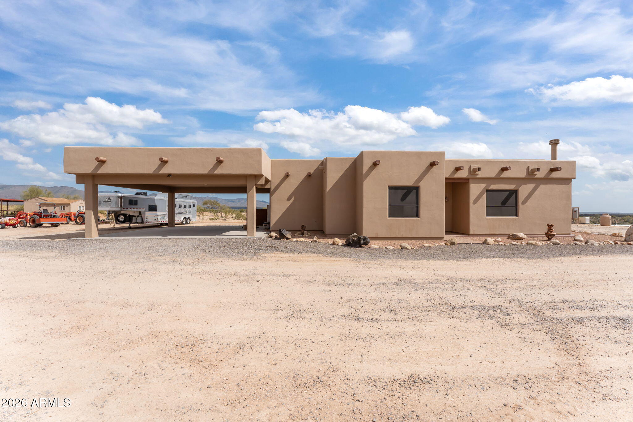 21800 West Hawkeye Road Congress, AZ 85332 - Photo 21 of 61 a view of a car park in front of house