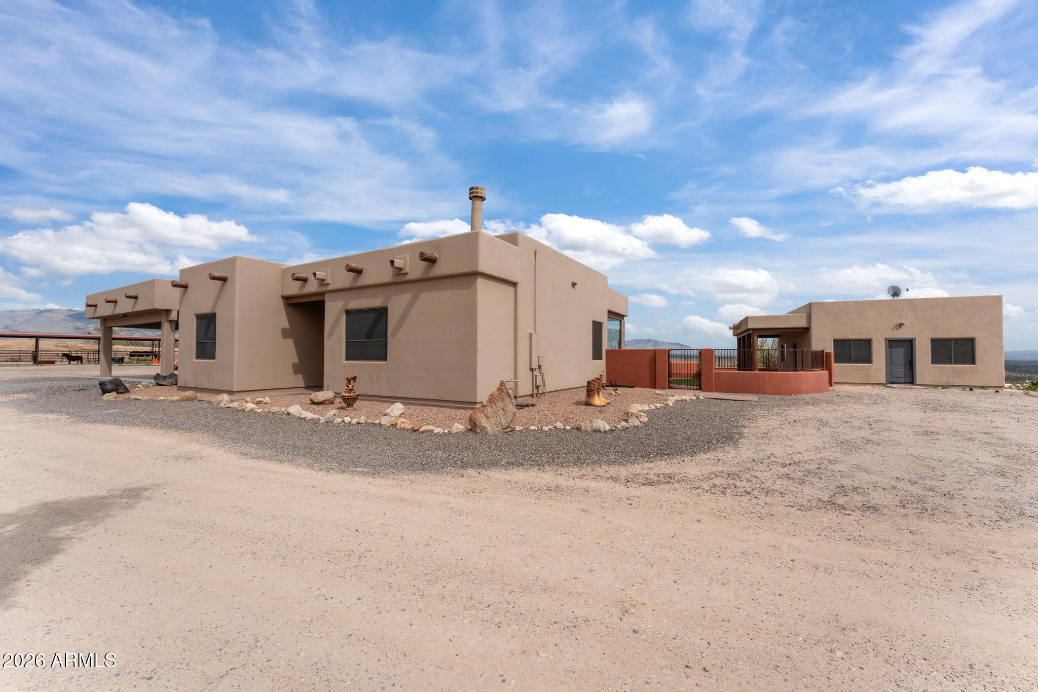 21800 West Hawkeye Road Congress, AZ 85332 - Photo 22 of 61 a front view of a house with a yard
