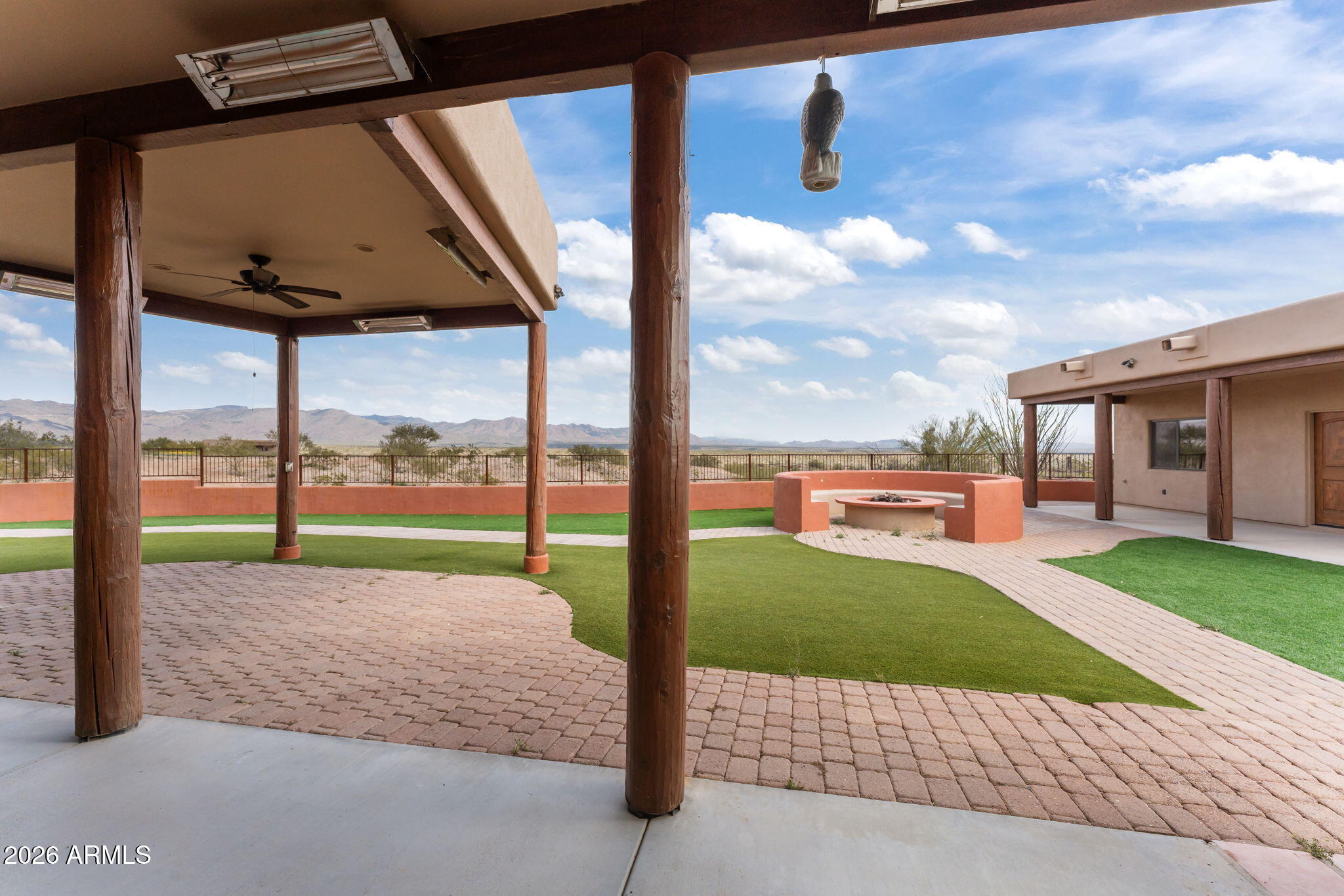 21800 West Hawkeye Road Congress, AZ 85332 - Photo 50 of 61 a view of a porch with a backyard