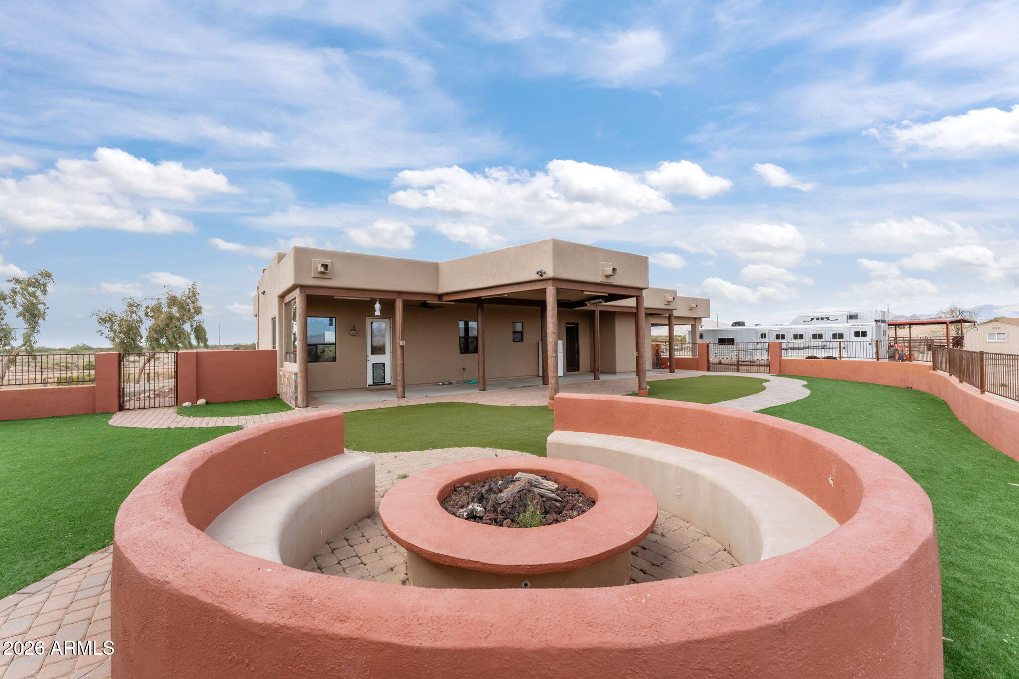 21800 West Hawkeye Road Congress, AZ 85332 - Photo 53 of 61 a view of outdoor space yard swimming pool and patio