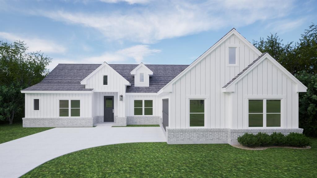 a view of outdoor space yard and front view of a house