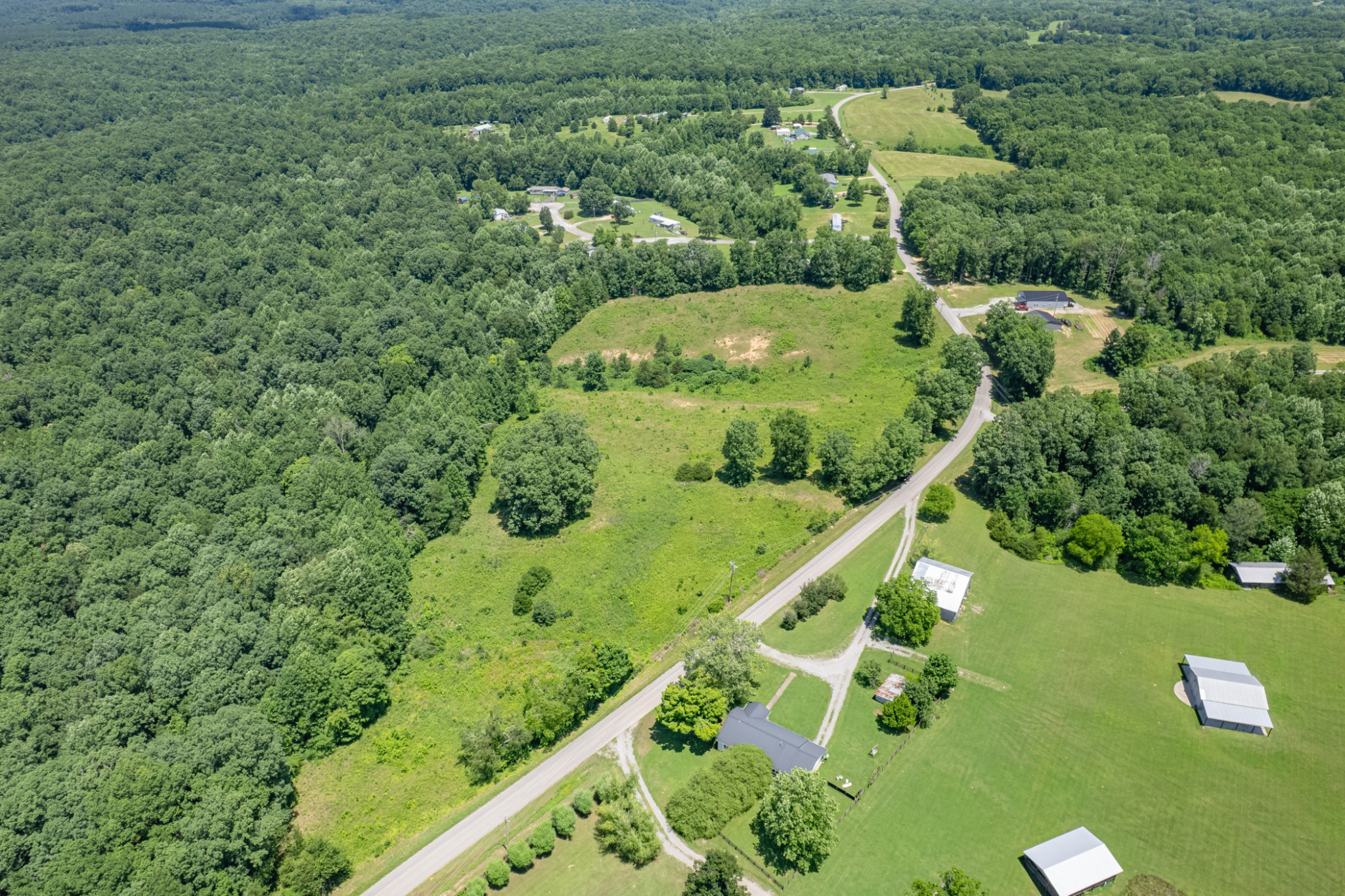 0 Mobley Ridge Road Duck River, TN 38454 - Photo 8 of 35 a view of a yard with large trees