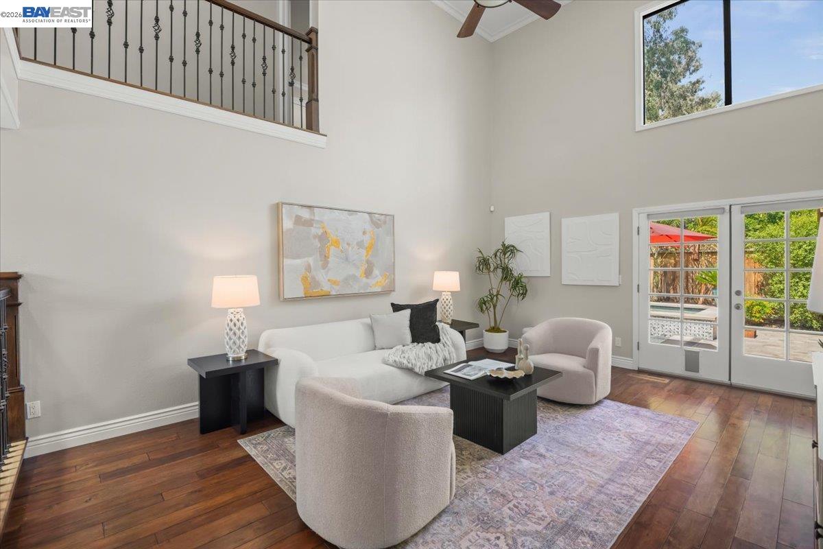 1784 Creek Road Livermore, CA 94550 - Photo 4 of 40 a living room with furniture and wooden floor