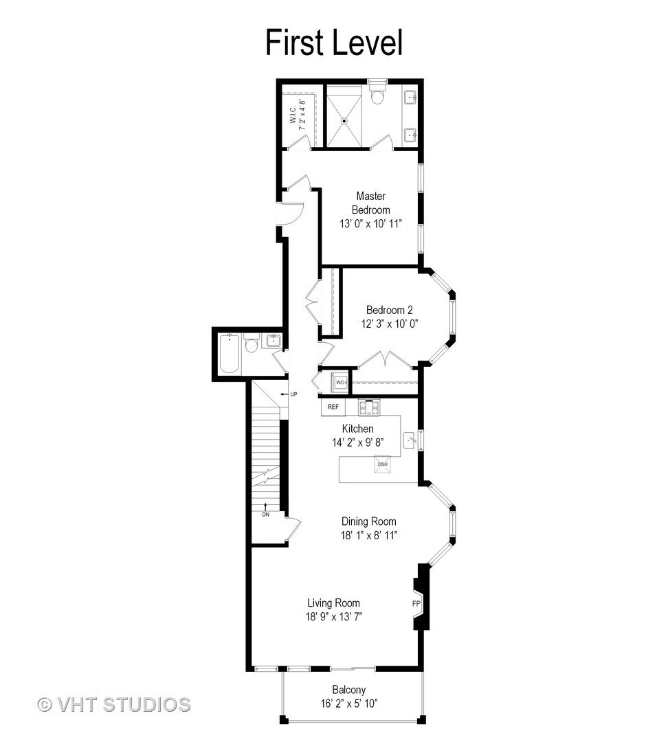 2700 North Wayne Avenue, Unit 3N Chicago, IL 60614 - Photo 21 of 22 a picture of a bench in front of a white house