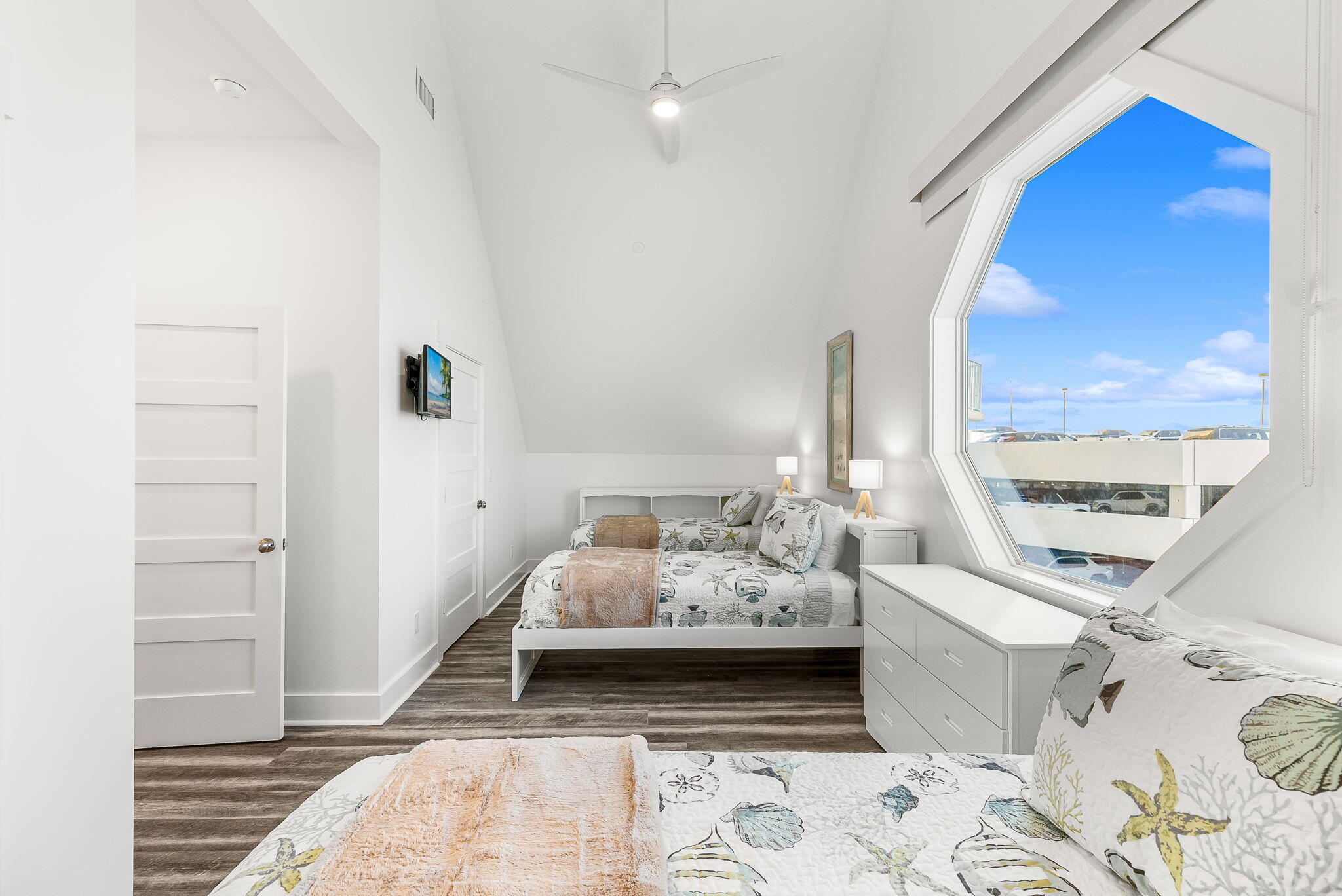 8711 Surf Drive Panama City, FL 32408 - Photo 63 of 81 4th Floor Bedroom 5 View 2