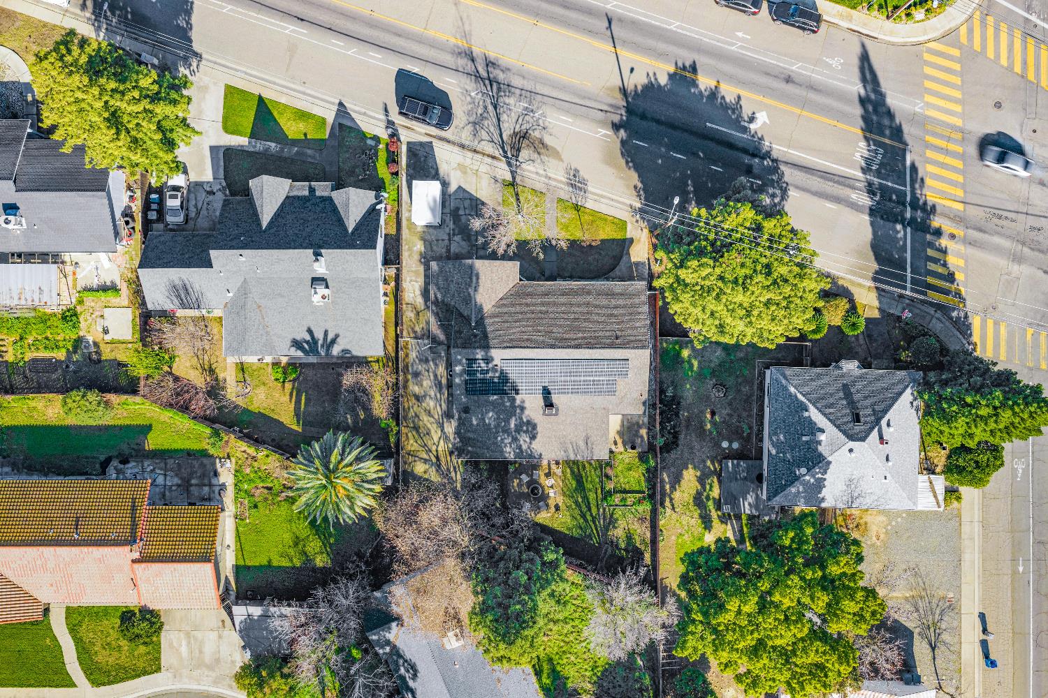 2768 Butte House Road Yuba City, CA 95993 - Photo 40 of 43 an aerial view of a house with a yard and garden
