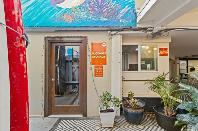 a view of a entryway door of the house