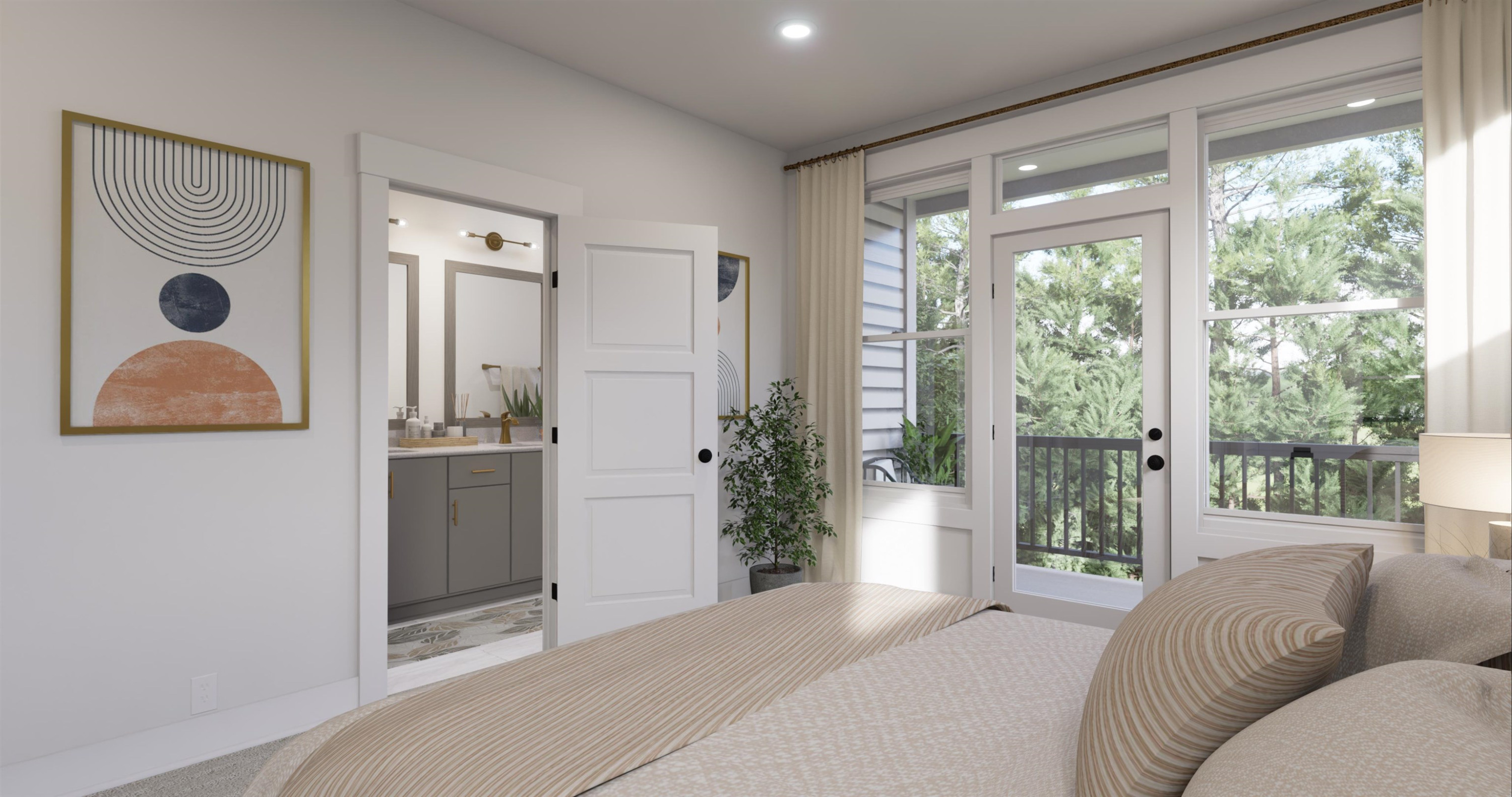 3925 Milltown Ridge Run Raleigh, NC 27612 - Photo 8 of 17 a living room with furniture and a large window