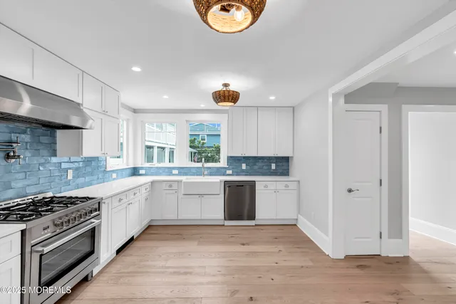 a view of city and ocean