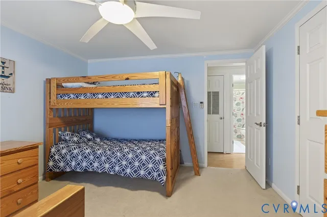 a bed room with a bed and a dresser