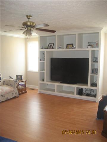 4716 Bull Run Road Ashland City, TN 37015 - Photo 4 of 10 Custom built-in for tv, dvr, electronics, photos, etc.