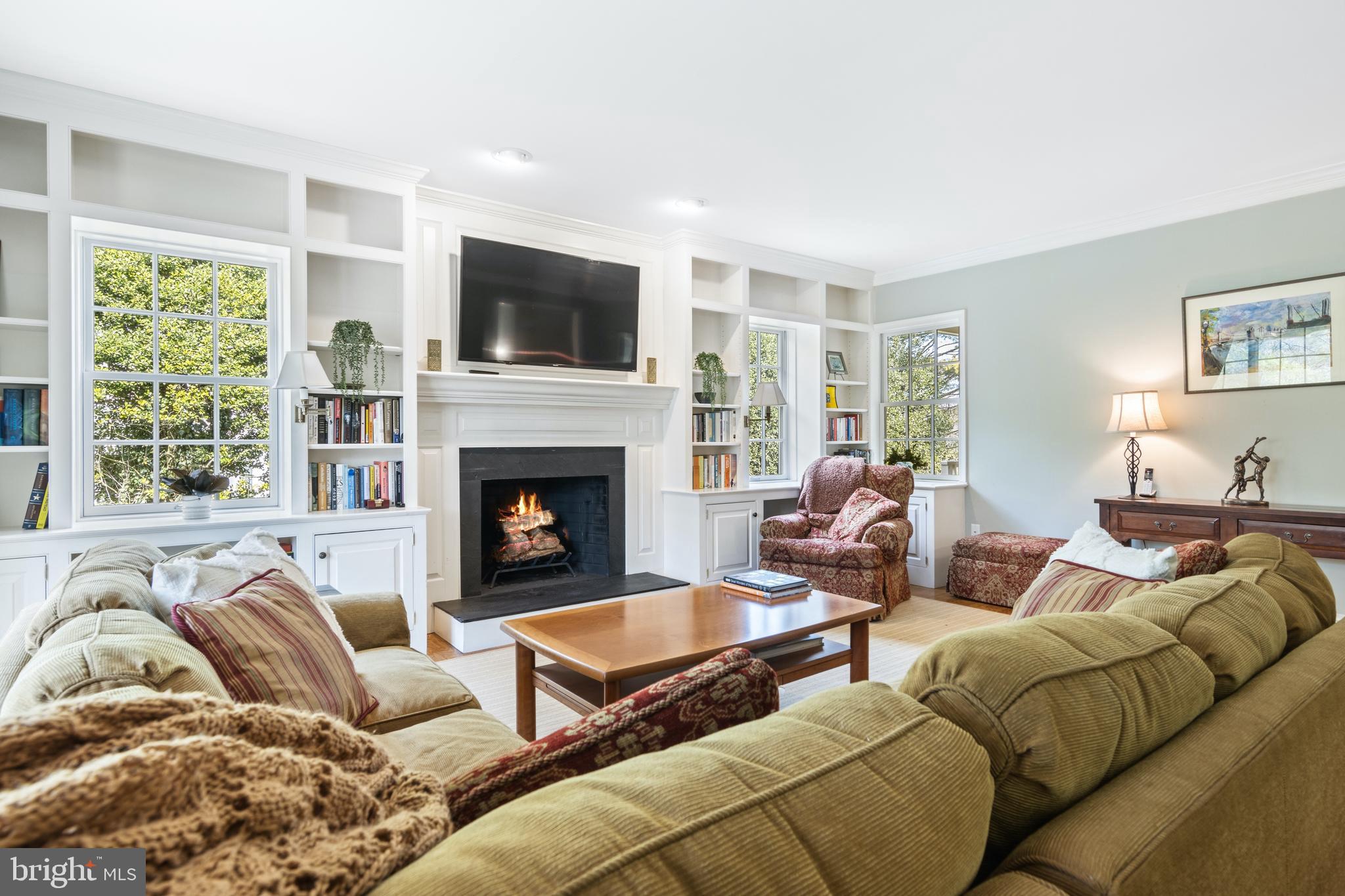 726 Cedar Lane Villanova, PA 19085 - Photo 21 of 62 wood-burning fireplace