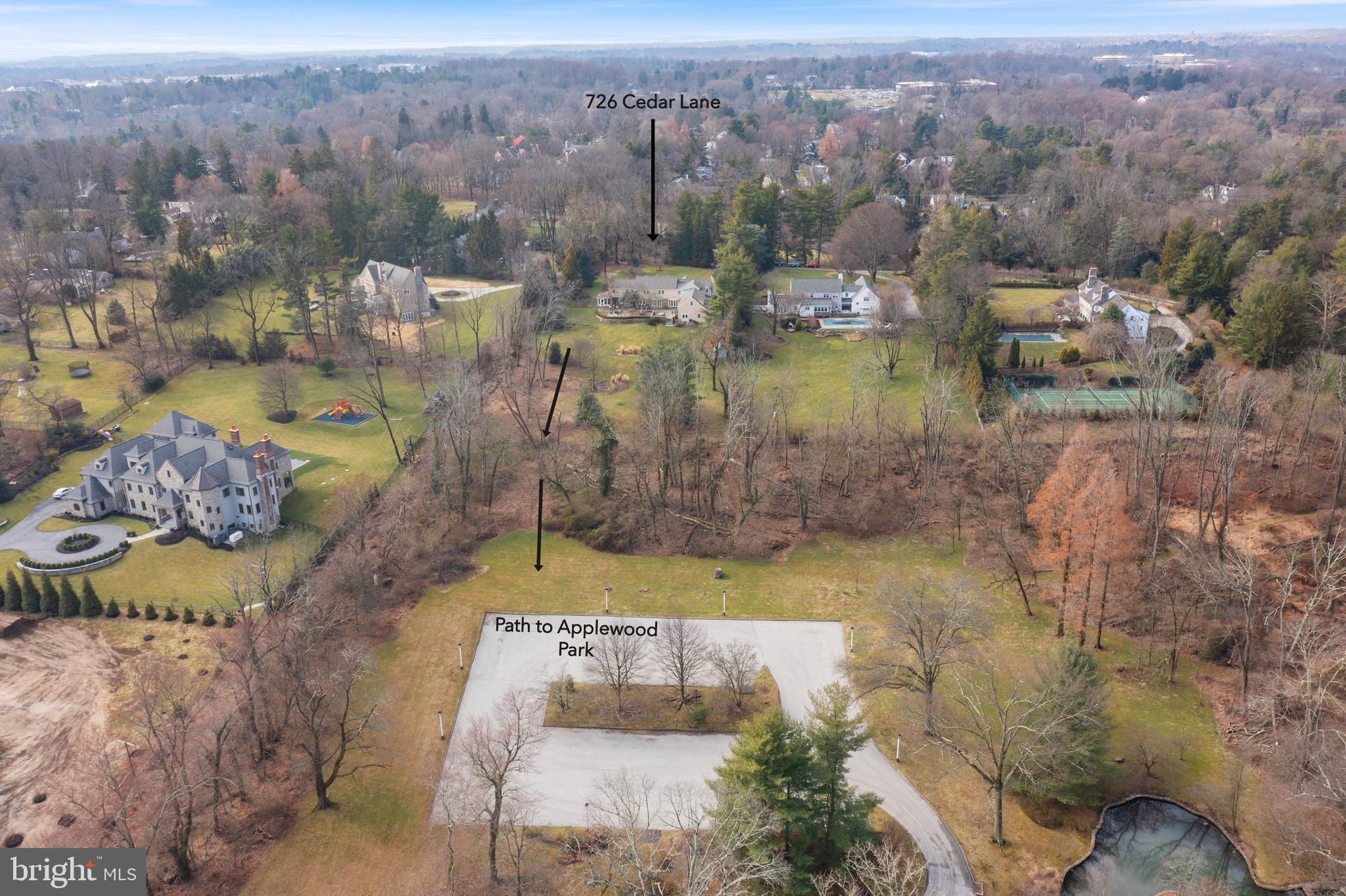 726 Cedar Lane Villanova, PA 19085 - Photo 56 of 62 path to Applewood