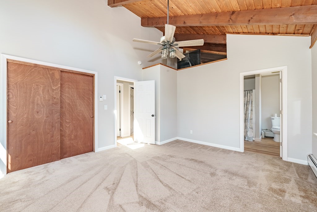 78 Pine Ridge Road Montgomery, MA 01085 - Photo 21 of 42 a view of a room with a ceiling fan and shower