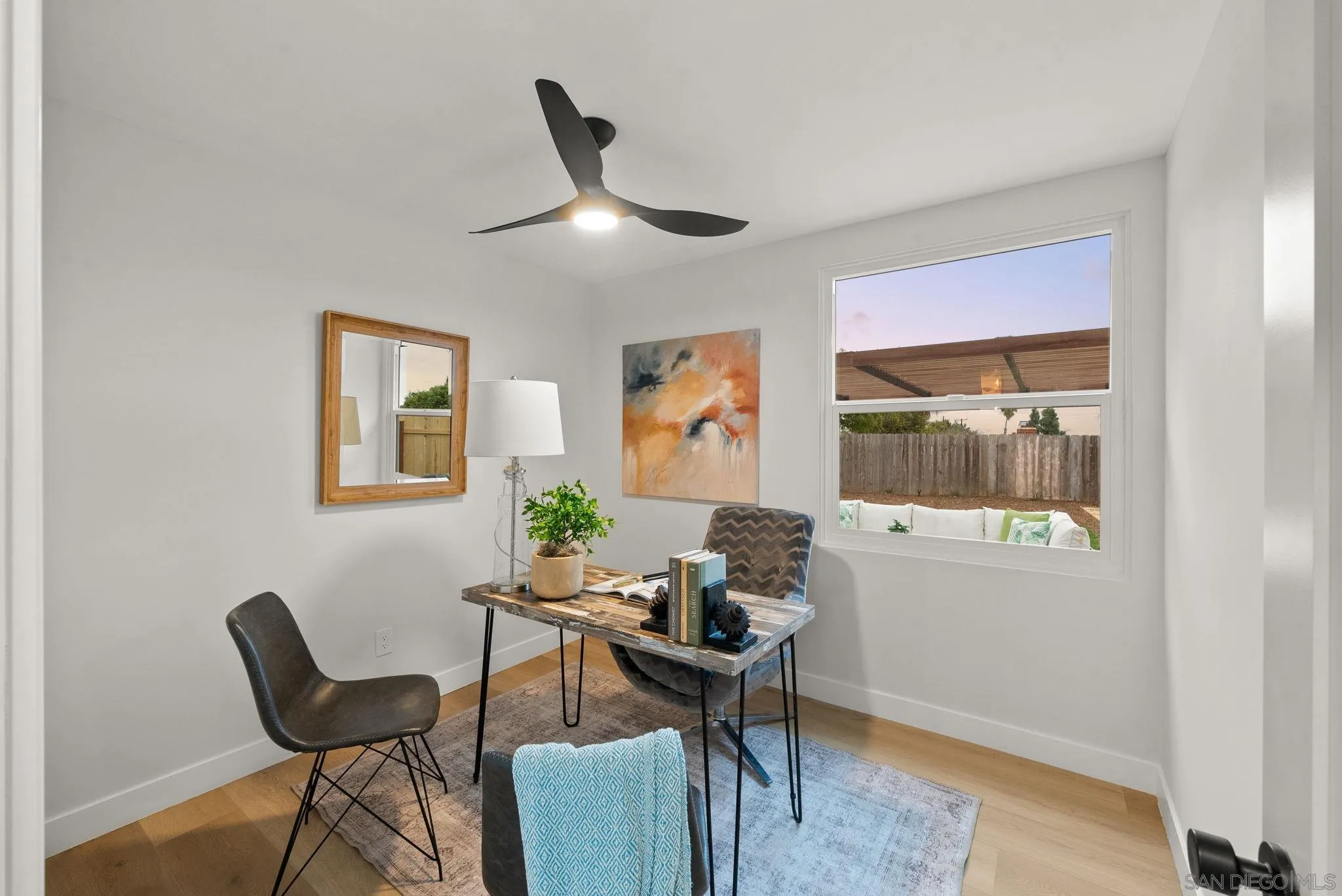 2121 Cardinal Drive San Diego, CA 92108 - Photo 17 of 27 a work room with furniture and a window