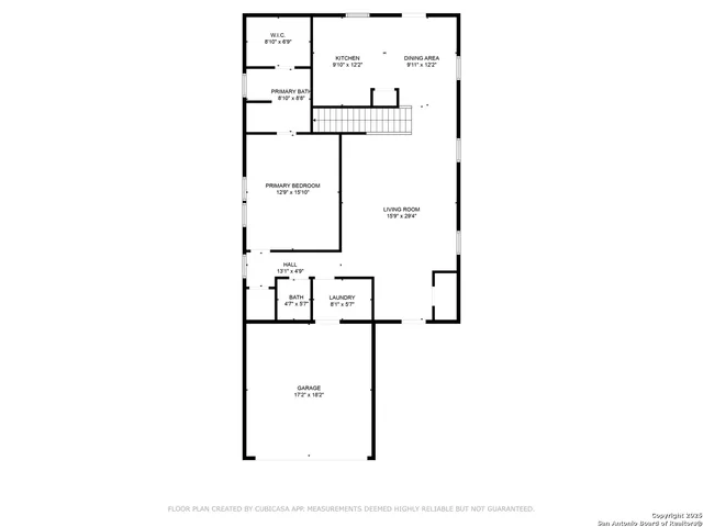a picture of a floor plan