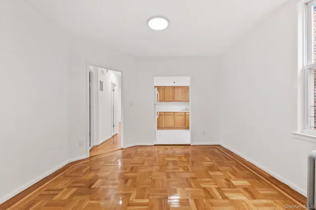 a view of empty room