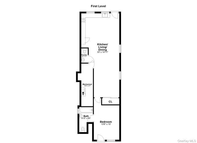 a picture of a bench in front of a wall