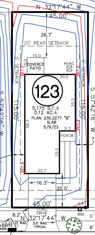 2720 Princess Tree Drive Raleigh, NC 27616 - Photo 8 of 9 Plot Plan