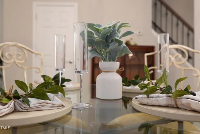 a living room filled with furniture