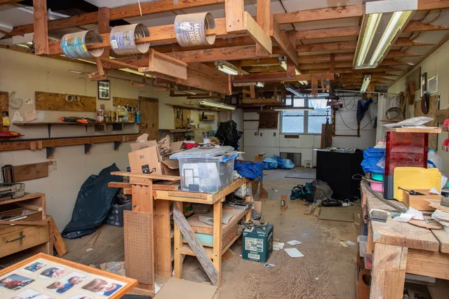 a view of a storage & utility room