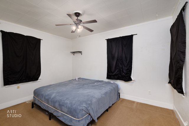 146 West 200 N Street Springville, UT 84663 - Photo 14 of 29 Room featuring light-colored walls, textured ceiling, and neutral-toned carpeting