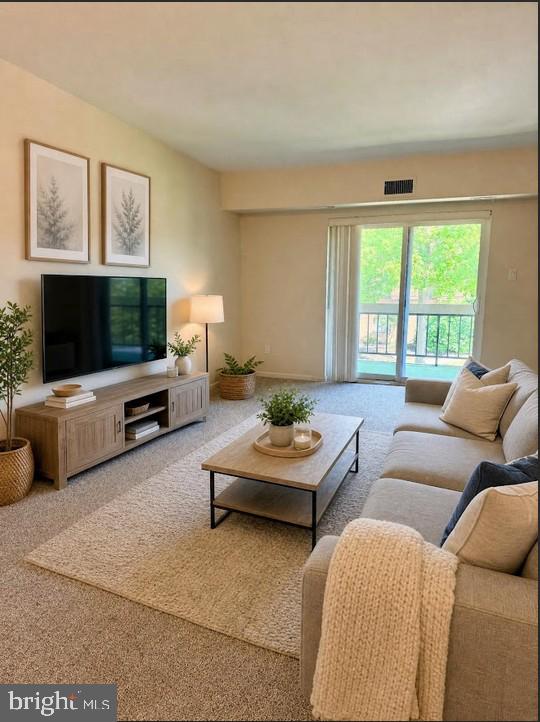 67203 Delaire Landing Road, Unit 203 Philadelphia, PA 19114 - Photo 11 of 45 Living Room Virtual Staging