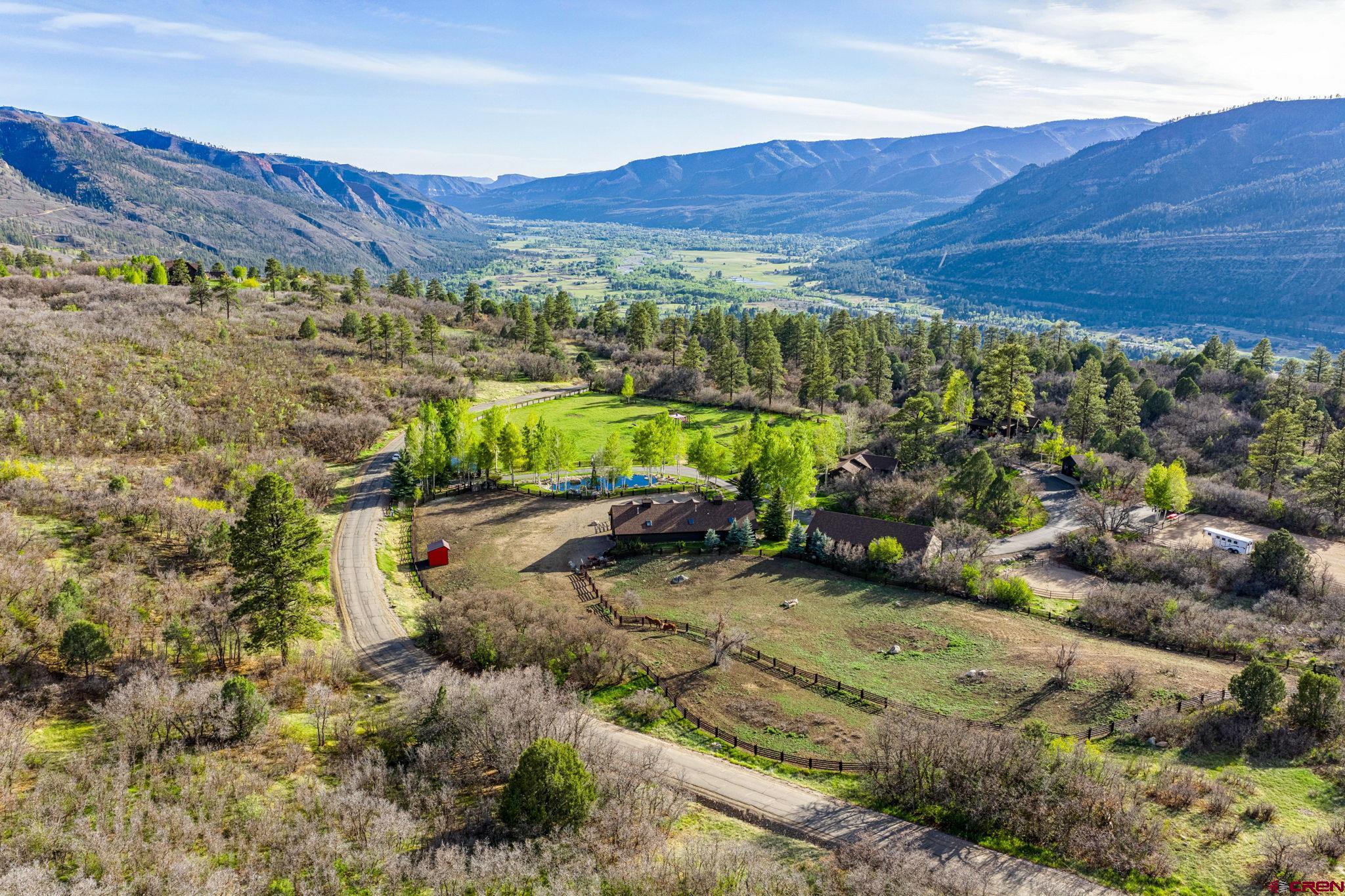 3623 Elkhorn Mountain Road Durango, CO 81301 - Photo 43 of 44 a view of a lush green field