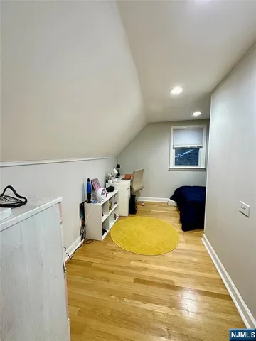 a bed room with a bed