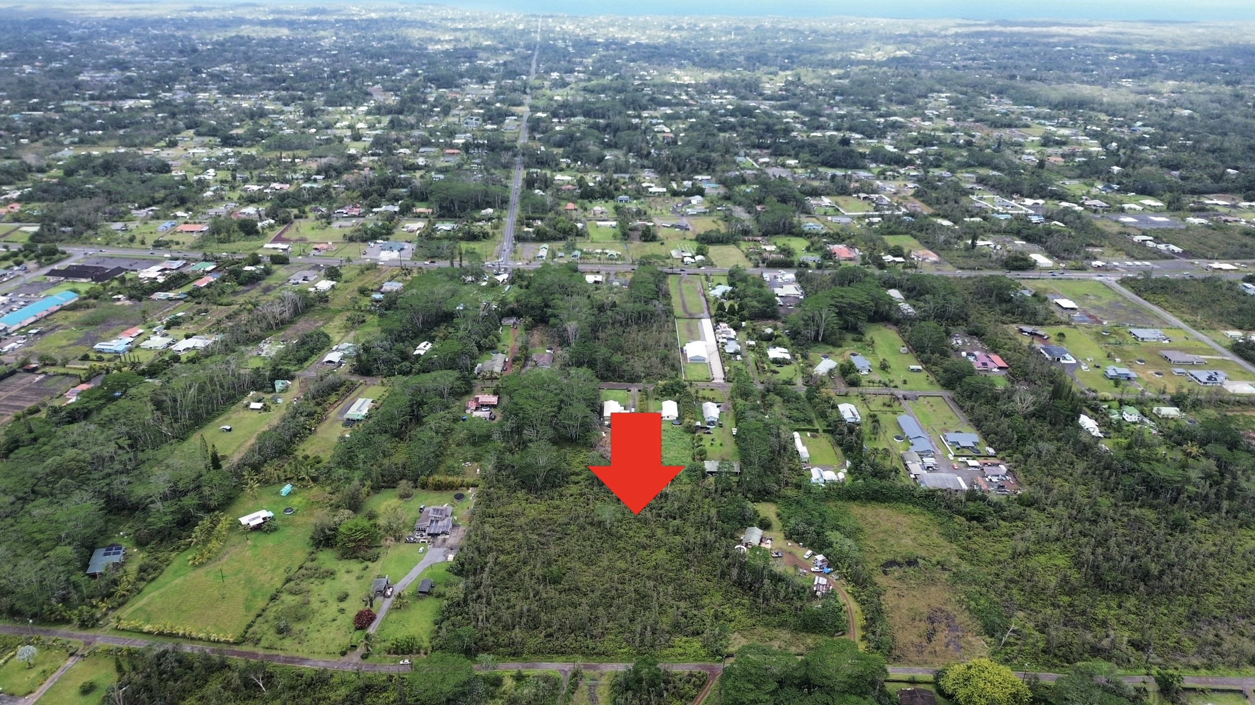 45 35th Avenue Keaau, HI 96749 - Photo 4 of 4 an aerial view of multiple house