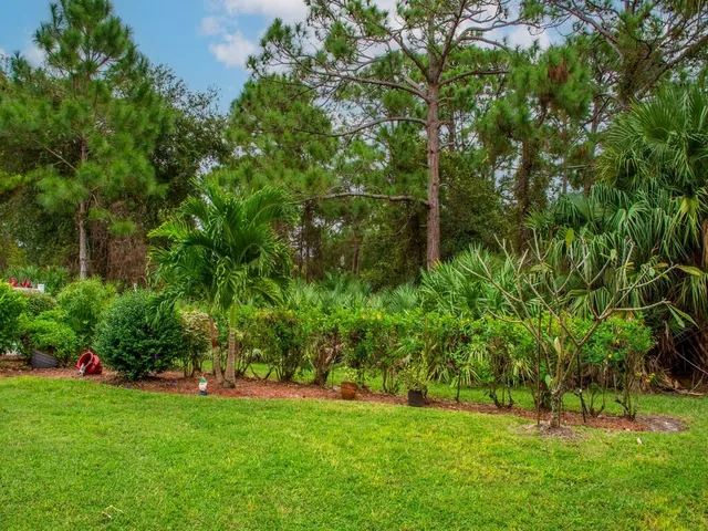 a view of an outdoor space and a yard