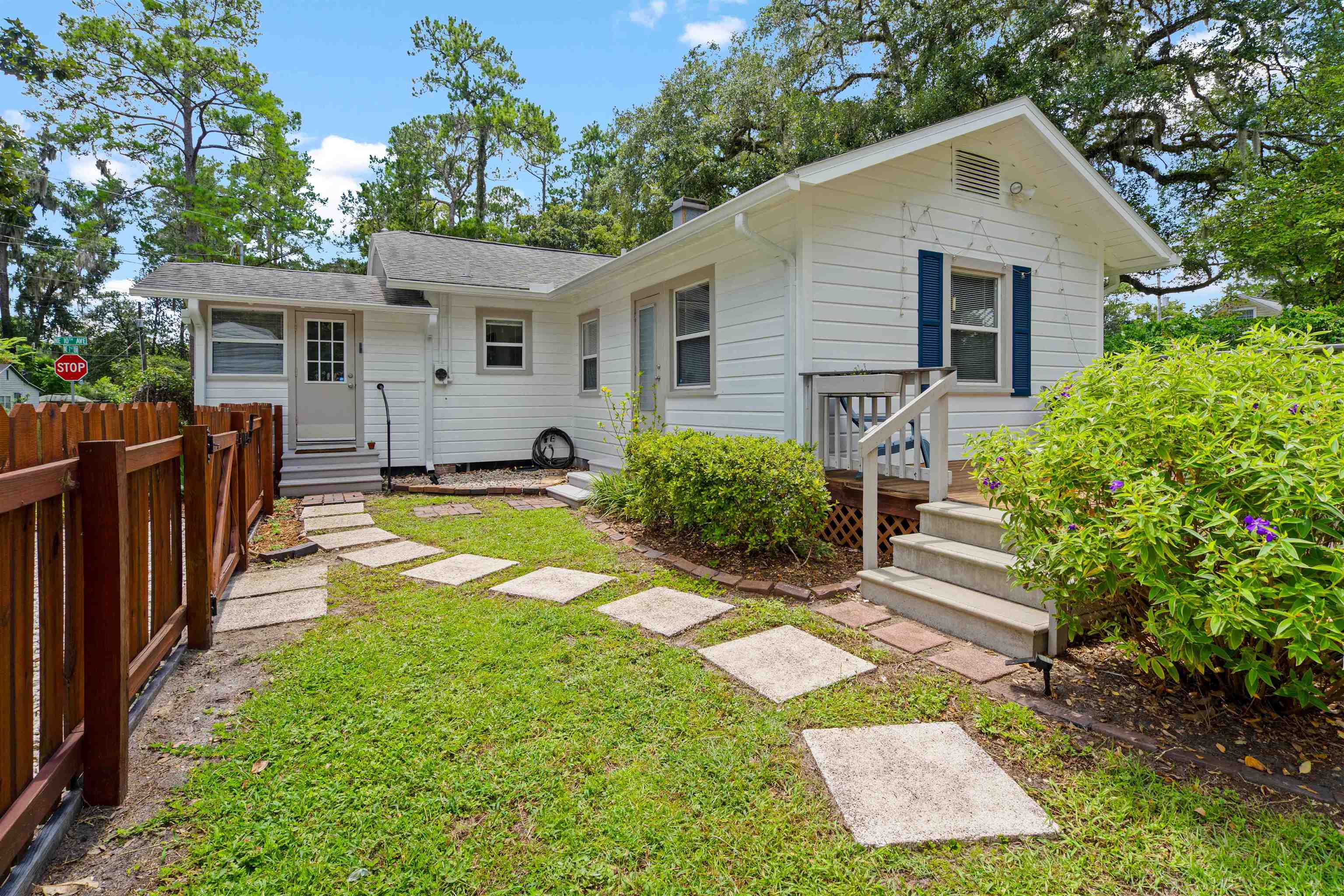 716 Northeast 10th Avenue Gainesville, FL 32601 - Photo 22 of 29 a view of a house with backyard and garden