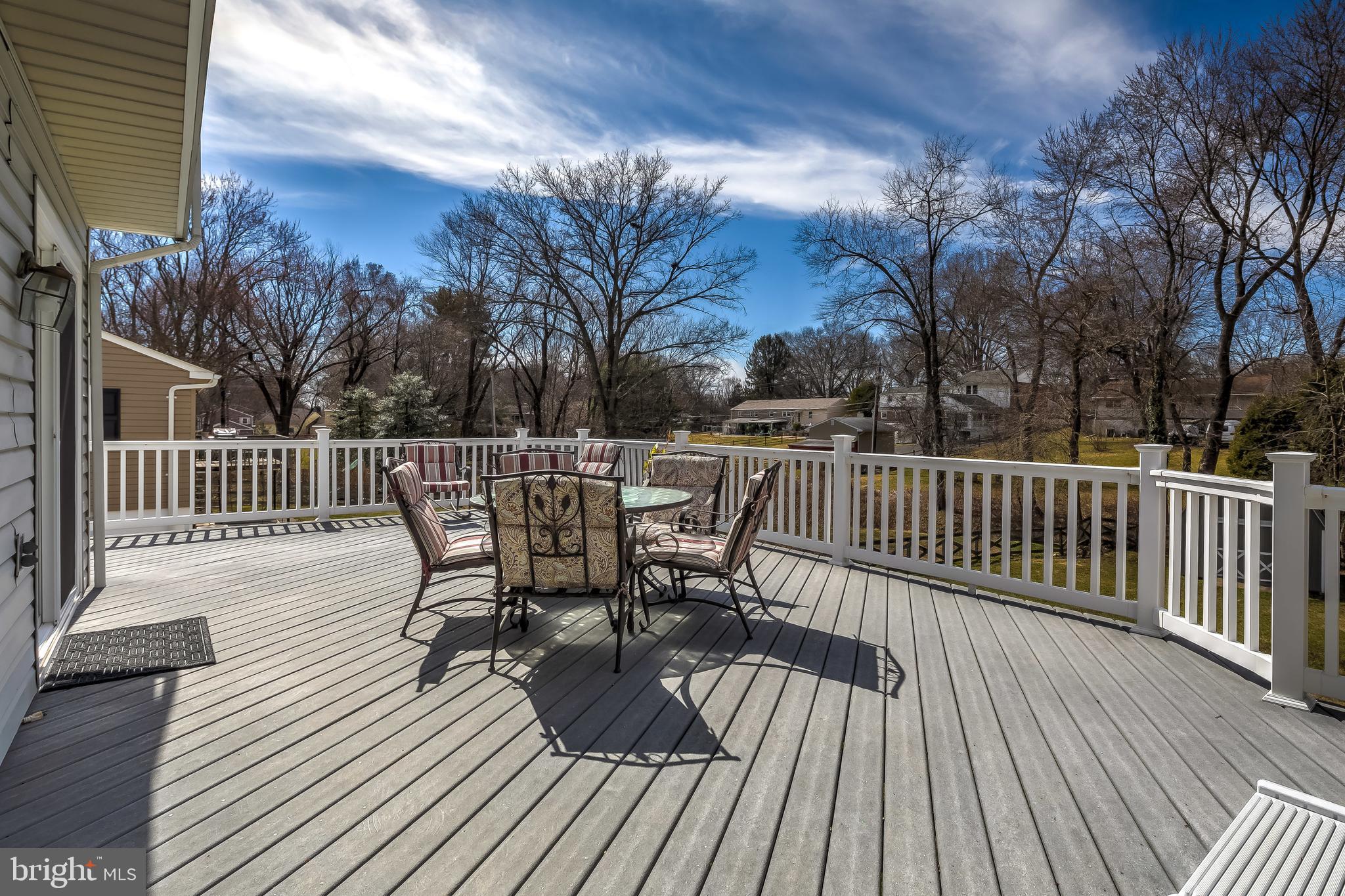 2902 Southview Road Ellicott City, MD 21042 - Photo 24 of 54 Deck overlooks beautiful backyard.