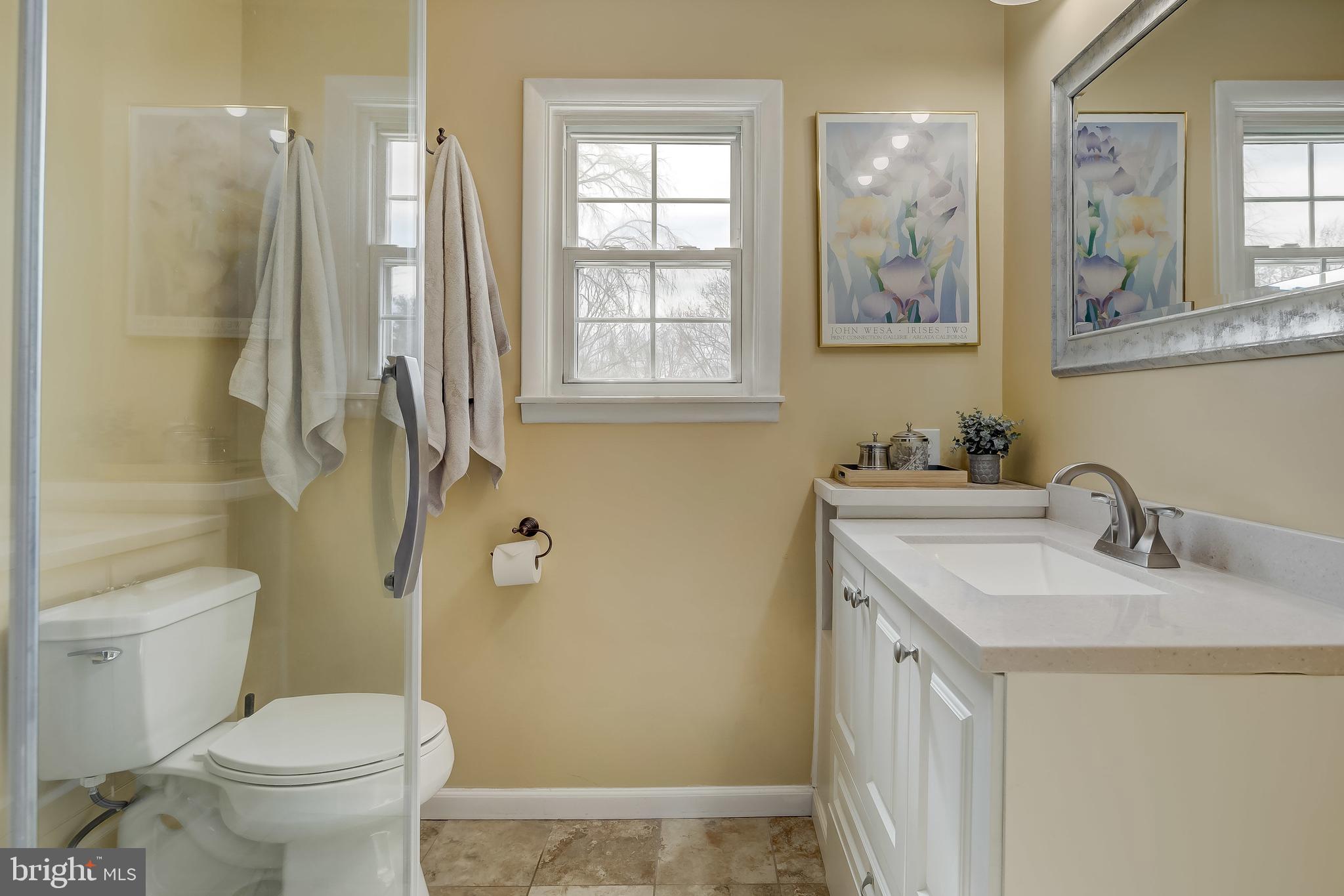 2902 Southview Road Ellicott City, MD 21042 - Photo 30 of 54 Primary bath, updated vanity/shower.