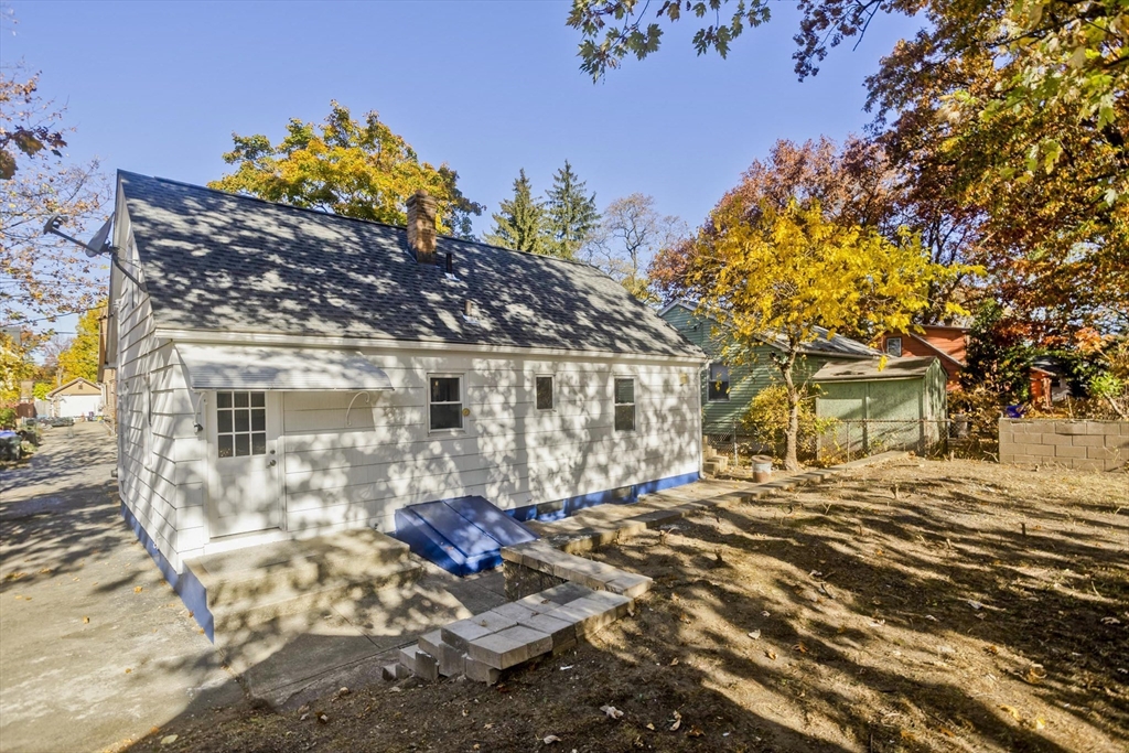 37 Wilber Street Springfield, MA 01104 - Photo 27 of 27 a view of a backyard of the house