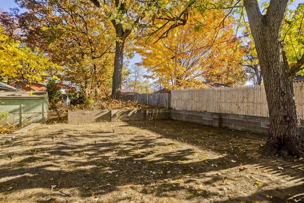 37 Wilber Street Springfield, MA 01104 - Photo 3 of 27 a view of a backyard of the house