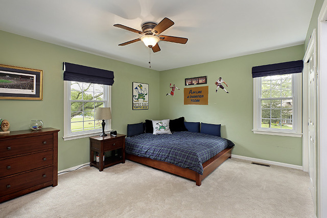 2705 Cherry Lane Northbrook, IL 60062 - Photo 14 of 25 a bedroom with a bed and a window