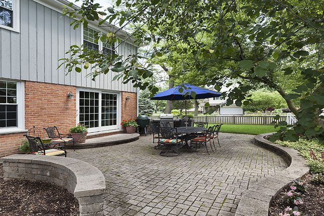 2705 Cherry Lane Northbrook, IL 60062 - Photo 23 of 25 a view of a house with backyard sitting area and garden