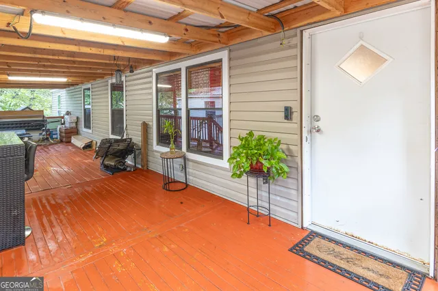a room with natural light