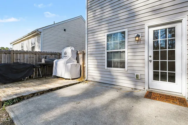 a view of front door