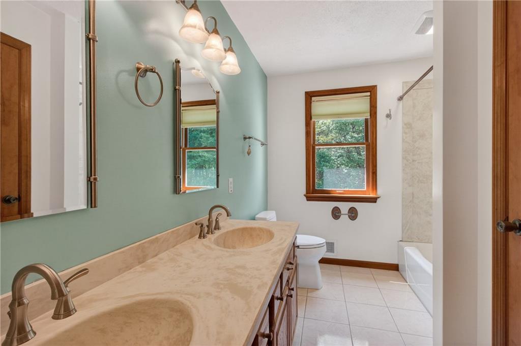 313 Blue Run Road Cheswick, PA 15024 - Photo 36 of 47 second floor hall bathroom