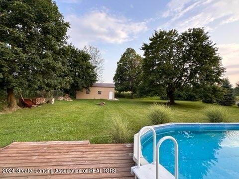 15695 South Wacousta Road Grand Ledge, MI 48837 - Photo 20 of 31 Backyard
